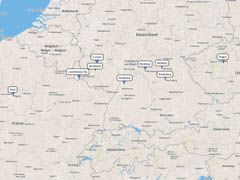 Viking Rhine 12-day route